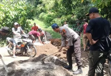 Kapolsek Bontocani Peduli Keselamatan Warga Pelosok