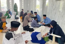 LPPTKA-BKPRMI Sinjai Utara Uji Kemampuan Mengaji 77 Santri