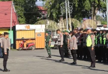 Polres Soppeng Siagakan Personel Amankan Malam Takbiran