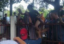 Bocah SD Tertancap Pagar, Damkar Bone Lakukan Evakuasi