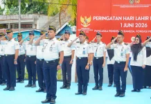 Lapas Watampone Perkokoh Nilai Pancasila lewat Upacara