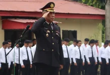 Wakapolres Bone Pimpin Upacara Hari Lahir Pancasila