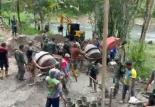 Jembatan Garuda di Desa Alenangka Masuk Tahap Pondasi, Ditarget Rampung Akhir Juni