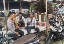 Satlantas Bone Edukasi Ojek lewat Program Menyapa