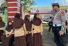 Satlantas Polres Bone Edukasi Keselamatan Jalan Raya