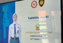 Siswi SMA Negeri 1 Bone Tembus Paskibraka Nasional