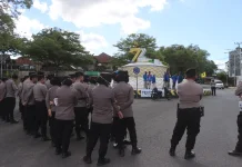 Polres Soppeng Amankan Aksi Aspirasi