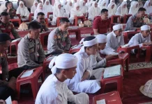Polres Bone Gelar Pengajian Sambut Hari Bhayangkara Ke-80