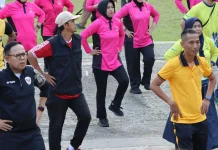 Polres Bone Gelar Olahraga Bersama Semarak Hari Bhayangkara Ke-80