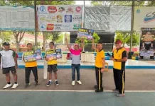 Bupati Bone Support Hadiah Pemenang Turnamen Tenis HUT Bhayangkara