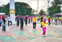 Pemkab dan Polres Bone Gelar Olahraga Bersama di CFD
