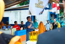 Bupati Bone Resmikan Wisata Kuliner Lago Termanis Desa Lateko