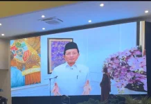 Menag Nasaruddin Umar Ajak Umat Perkuat Kerukunan di Perayaan Tri Suci Waisak Bone