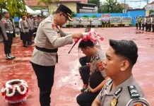 Kapolres Sinjai Pimpin Korps Raport, 31 Personel Naik Pangkat