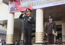 Polres Soppeng Teguhkan Komitmen Pengabdian pada Hari Bhayangkara Ke-80