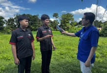 Pelajar Titip Harapan di Hari Bhayangkara