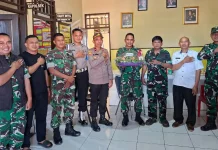 Koramil Bengo Rayakan Hari Bhayangkara Bersama Polsek