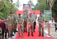 Bupati dan Danrem Bone Resmikan Jembatan Perintis Garuda Awangpone