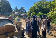 Gotong Royong Bontocani Satukan Pembangunan Jalan Pelosok Bone