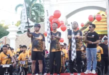 Seribu Lebih Peserta Meriahkan Fun Bike yang Digelar Polres Bone