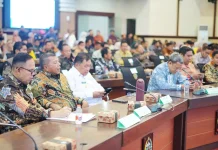 Wabup Bone Hadiri Rakor Penetapan LP2B Sulsel