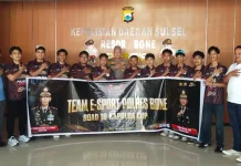 Tim E-Sport Polres Bone Siap Berlaga di Kapolda Cup