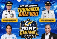 Turnamen Bola Voli BerAmal Cup 2026 Siap Digelar di Kabupaten Bone