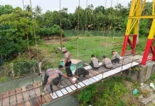 Rehabilitasi Jembatan Kading Capai 85 Persen, Masuki Tahap Finishing