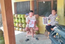 Bhabinkamtibmas Soppeng Ingatkan Pangkalan LPG Patuhi Aturan Penyaluran