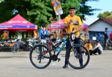 Komunitas Sepeda Bone Diharapkan Tetap Menjadi Sarana Bangun Kepedulian Sosial