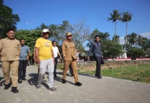 Bupati Bone Tinjau Progres Jalan Bengo-Taka-Malaka