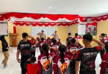 Batalyon C Pelopor Lepas Atlet Karate menuju Kejuaraan Kapolda