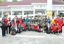 PPK Ormawa UKM KPI Unhas Sinergi Kerja Bakti dengan Bupati Bone