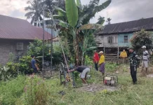 Satgas TMMD Bone Pantau Pengerjaan Sumur Bor Desa Langi Berkelanjutan