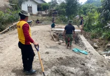 Tiga Polsek Bersinergi Dukung TMMD Ke-129 Kodim Bone