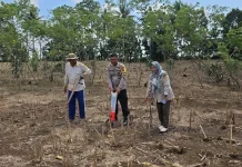 Polri Dampingi Petani Optimalkan Lahan Lingkungan Pelengoreng 2