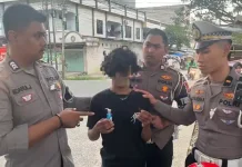 Satlantas Polres Bone Gagalkan Dugaan Kepemilikan Sabu saat Patroli