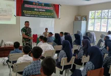 Satgas TMMD Bone Tanamkan Semangat Bela Negara Kepada Masyarakat