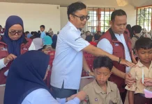 Pembukaan MPLS Sekolah Rakyat Terintegrasi 1 Bone, Siswa Langsung Ikuti CKG
