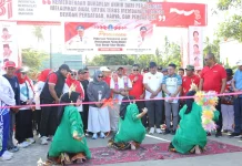 Bupati Bone Resmikan Jalan Paving Blok di Desa Mattaropuli Bengo