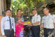 Sambut HUT RI Ke-81, Lapas Watampone Bagikan Paket Sembako kepada Warga Desa Cabbeng