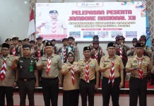 Bupati Bone Berangkatkan 38 Pramuka Kwarcab Bone, Ikuti Jambore Nasional XII