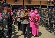 Batalyon C Pelopor Lepas Safiruddin Emban Amanah Baru