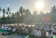 Ratusan Warga Soppeng Gelar Shalat Istisqa Memohon Turunnya Hujan