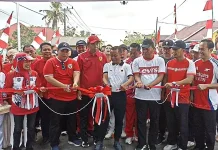 Resmikan Jalan Kadai–Pattiro Bajo, Bupati Bone: Harapan Warga Mare