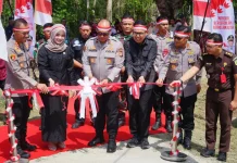Jembatan Merah Putih Diresmikan, Akses Warga Desa Kading Kian Mudah