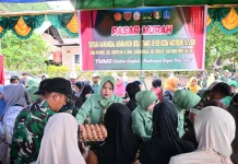 Pasar Murah Warnai Penutupan TMMD ke-129 Bone