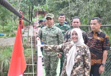 Jembatan Gantung Perintis Garuda Rampung, Buka Akses Dua Desa di Sinjai