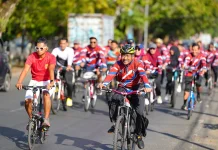 Lapas Watampone Semarakkan HUT RI dengan Fun Bike