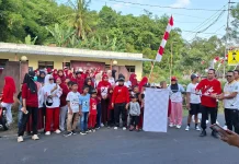 Warga Panaikang Sinjai Timur Meriahkan HUT RI dengan Jalan Santai